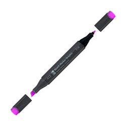 Marabu - Marabu Graphix Sketch Marker Çift Uçlu Kalem 906 Permanent Pink