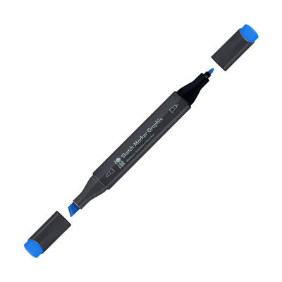 Marabu Graphix Sketch Marker Çift Uçlu Kalem 952 Cerulean Blue