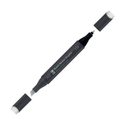 Marabu Graphix Sketch Marker Çift Uçlu Kalem 987 Warm Grey Light