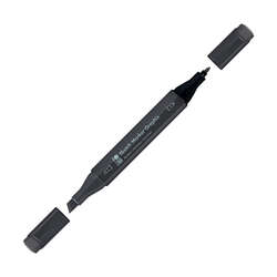 Marabu - Marabu Graphix Sketch Marker Çift Uçlu Kalem 988 Warm Grey Deep