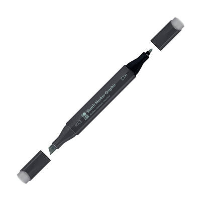 Marabu Graphix Sketch Marker Çift Uçlu Kalem 992 Warm Grey