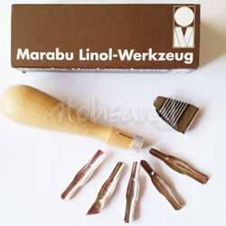 Marabu - Marabu Linol Oyma Bıçağı 5li Set