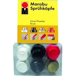 Marabu - Marabu Sprey Ucu 6 lı Set