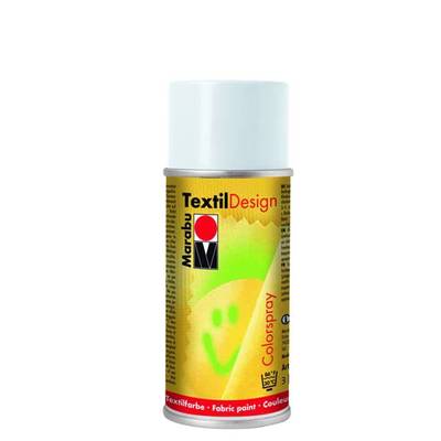 Marabu Textile Design 150ml Spray Kumaş Boyası No:070 White