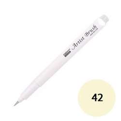 Marvy - Marvy Artist Brush Fırça Uçlu Kalem 1100-42 Cream Yellow