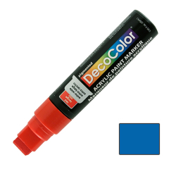Marvy - Marvy Decocolor Acrylic Jumbo Paint Marker 15mm Blue