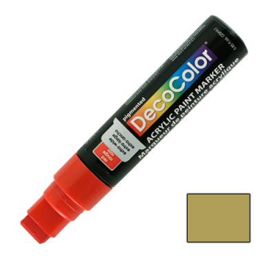 Marvy Decocolor Acrylic Jumbo Paint Marker 15mm Gold