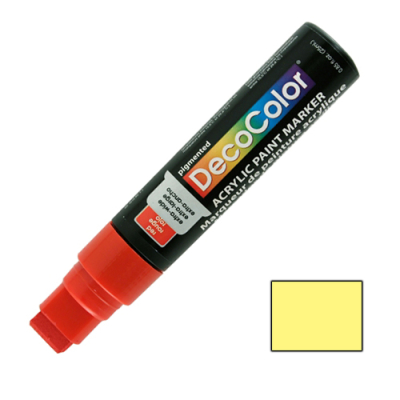Marvy Decocolor Acrylic Jumbo Paint Marker 15mm Yellow