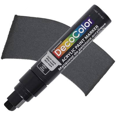 Marvy Decocolor Acrylic Jumbo Paint Marker 15mm Black