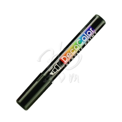 Marvy - Marvy DecoColor Akrilik Paint Marker-Black