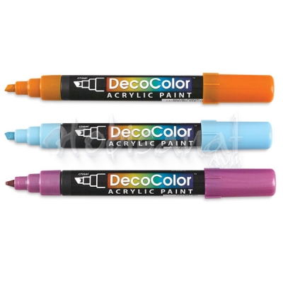 Marvy DecoColor Akrilik Paint Marker Kesik Uç