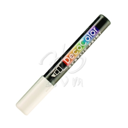 Marvy - Marvy DecoColor Akrilik Paint Marker-White