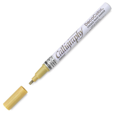 Marvy Decocolor Calligraphy Paint Marker Gold