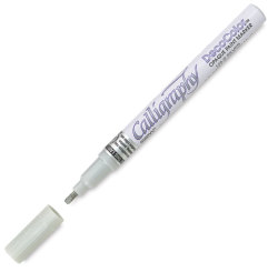 Marvy - Marvy Decocolor Calligraphy Paint Marker Silver