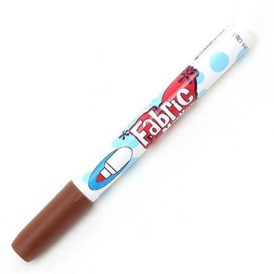 Marvy Fabric Marker Kumaş Kalemi 6 Brown