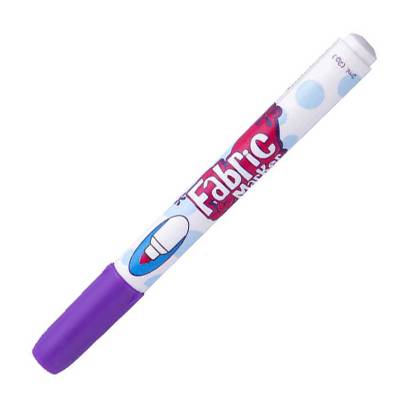 Marvy Fabric Marker Kumaş Kalemi F10 Fluorescent Violet