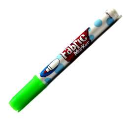 Marvy - Marvy Fabric Marker Kumaş Kalemi F4 Fluorescent Green