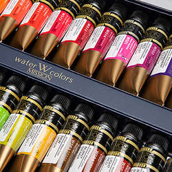 Mijello Mission Gold Class Tüp Sulu Boya Seti 34lü 15ml MWC-1534 - 3