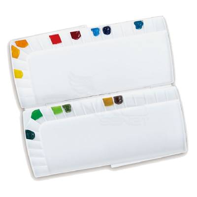 Mijello Silvernano Palette 190x165x35mm 40lı Resim Paleti MWP-3040