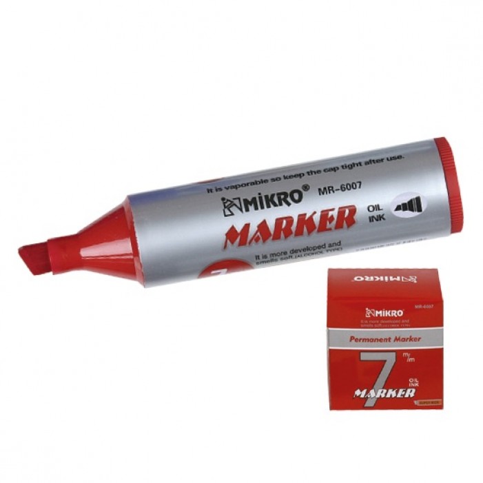 Mikro Jumbo Marker Kırmızı 7 Mm