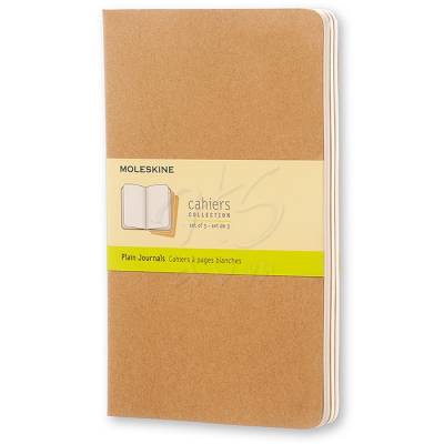 Moleskine Cahier 3lü 13x21cm Düz Defter Bej