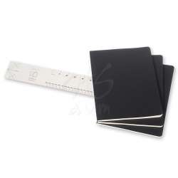 Moleskine Cahier 3lü XL Boy Düz Defter Siyah - 3