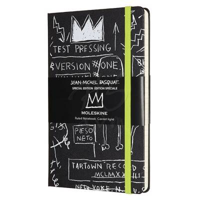 Moleskine Jean-Michel Basquiat 13x21 cm Çizgili Defter Siyah