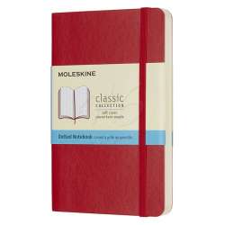 Moleskine - Moleskine Klasik 9x14 cm Yumuşak Kapak Noktalı Defter Kırmızı