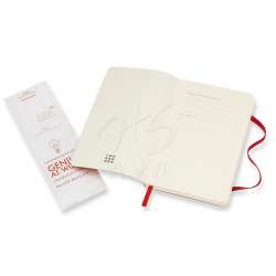 Moleskine Klasik 9x14 cm Yumuşak Kapak Noktalı Defter Kırmızı - 3
