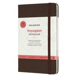 Moleskine - Moleskine Voyageur Coffee Brown Gezgin Defteri P0381