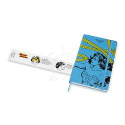 Moleskine Wonder Woman 13x21cm Çizgili Defter Mavi - 4