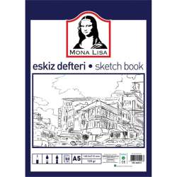 Südor - Mona Lisa Sketchbook Eskiz Defteri 120g 50 Yaprak A5