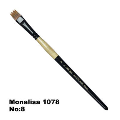 Monalisa 1078 Seri Tarak Fırça No 8