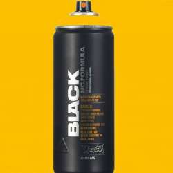 Montana - Montana Black Sprey Boya 400ml BLK1030 Yellow