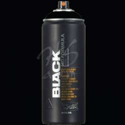 Montana - Montana Black Sprey Boya 400ml BLK9001 Black