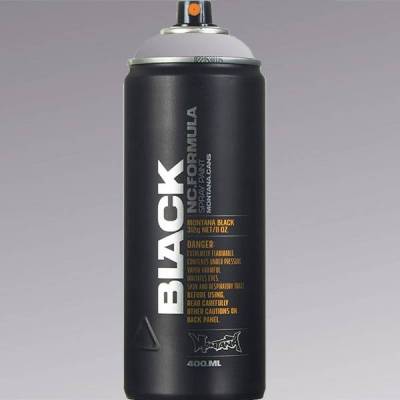 Montana Black Sprey Boya 400ml BLKOUTSLV Outline Silver