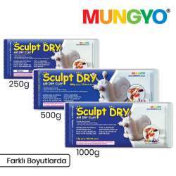 Mungyo - Mungyo Air Sculpt Dry Seramik Hamuru Beyaz