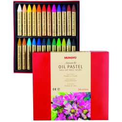 Mungyo - Mungyo Aquarelle Oil Pastel 24lü Set