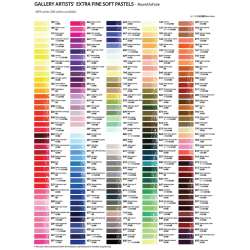 Mungyo Gallery Artist Yuvarlak Soft Toz Pastel Boya Seti 90lı MPA - 4