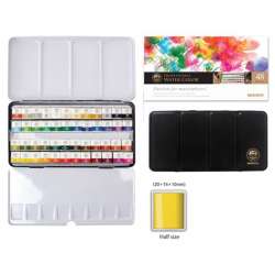 Mungyo - Mungyo Gallery Artists Watercolor Set 48 Renk Yarım Tablet