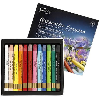 Mungyo Gallery Watercolor Crayons Aquarell Pastel Seti 12li