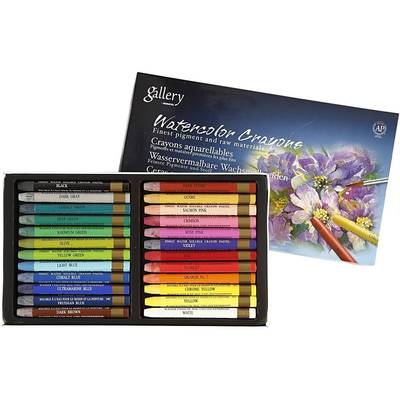 Mungyo Gallery Watercolor Crayons Aquarell Pastel Seti 24lü
