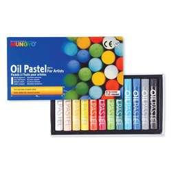 Mungyo - Mungyo Jumbo Oil Pastel 12 Renk