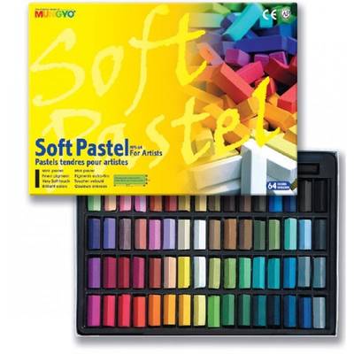 Mungyo Soft Pastel 64lü Set Yarım Boy