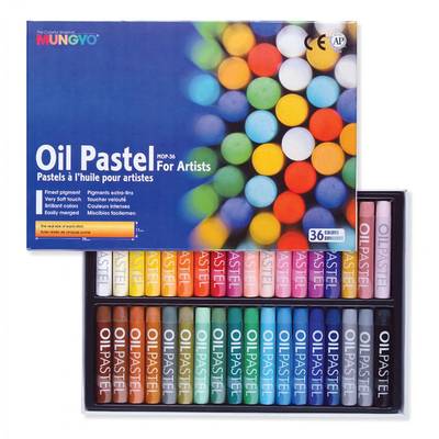 Mungyo Yaglı Pastel 24lü