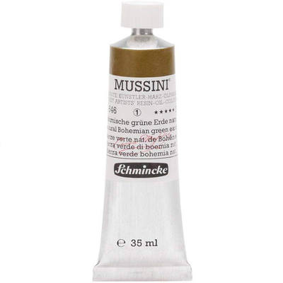 Mussini 35ml Yağlı Boya Seri:1 No:646 Naturel Bohemian Green Earth