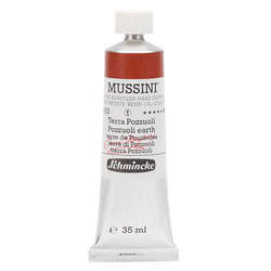 Mussini - Mussini 35ml Yağlı Boya Seri:1 No:663 Pozzuoli Earth