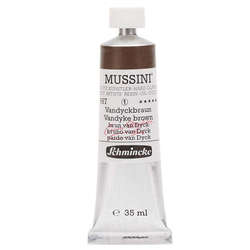 Mussini - Mussini 35ml Yağlı Boya Seri:1 No:667 Vandayk Brown