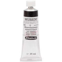 Mussini - Mussini 35ml Yağlı Boya Seri:1 No:783 Mineral Black
