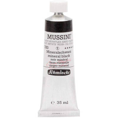 Mussini 35ml Yağlı Boya Seri:1 No:783 Mineral Black